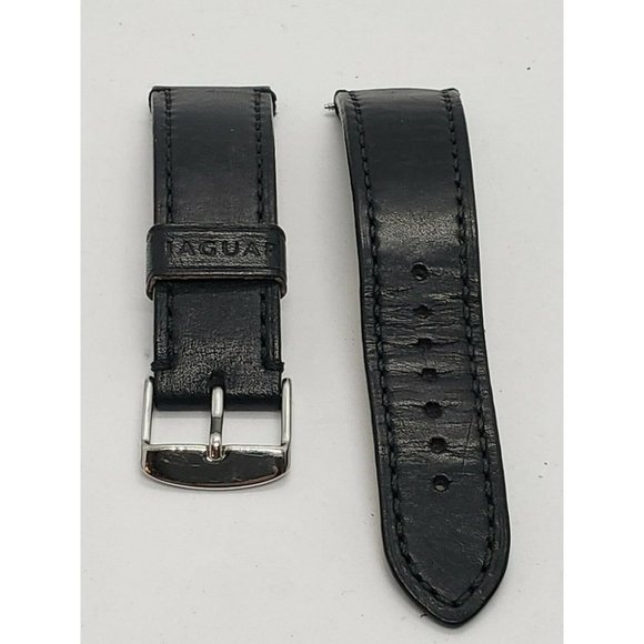 Jaguar Leather 2 Piece 22mm Watch Strap